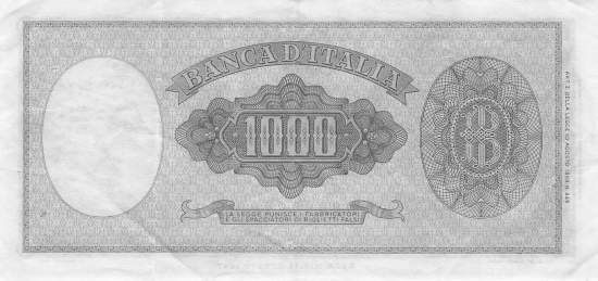 1000 Lire 1961 p.88d